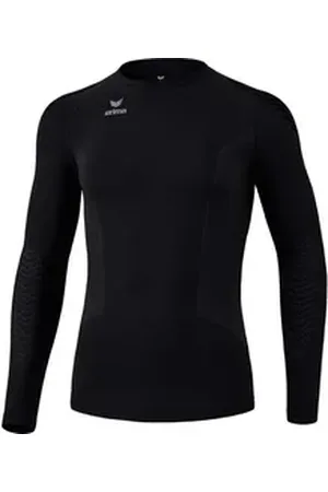 Erima Unterziehshirt Unisex Langarm Shirt Athletic Longsleeve schwarz L