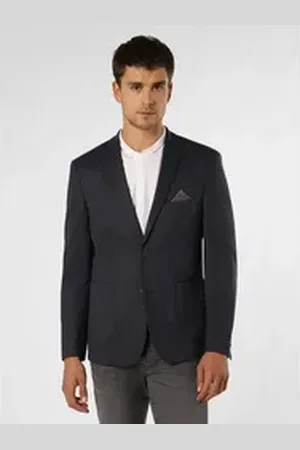 Finshley & Harding Anzugsakko Maarten blau 56