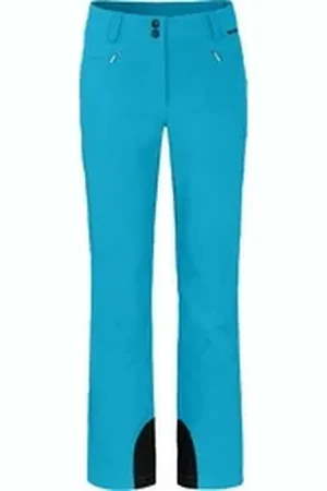 Bergson Skihose SAIMAA Damen Softshell Skihose, winddicht, elastisch, Kurzgrößen, cyan blau blau kurz | 17