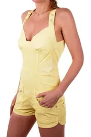Diesel Jumpsuit Jeans Kurzer Overall Shorts Bustier Mynuz