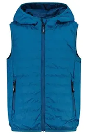 CMP Funktionsweste Jungen Weste Kid Vest Fix Hood 35Z5184-L951 blau 164