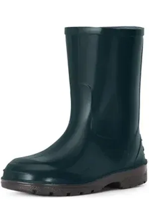 Ladeheid Regenstiefel für Mädchen und Jungen LA-939 Gummistiefel Kinder leicht zu reinigen grün 33
