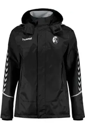 Hummel Regenjacke Kinder Allwetterjacke Authentic Charge All-Weather 83049 schwarz 140-152