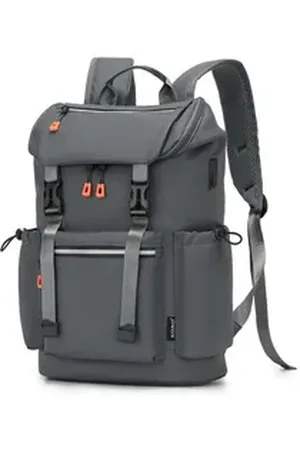 Kono Tagesrucksack Herren, Backpack Tragbarkeit Reiserucksack Wasserdicht für Reisen grau