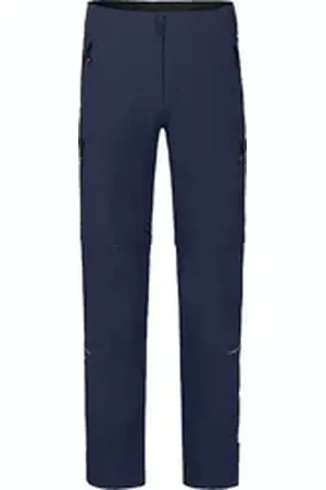 Bergson Outdoorhose PATTI Zipp-OFF Herren Outdoorhose & Radhose, robust, elastisch, Normalgrößen, peacoa blau normal | 56