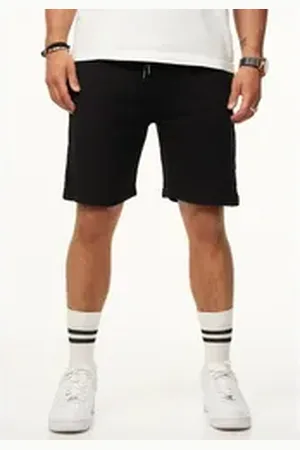 Carisma Shorts mit Gummibund & Tunnelzug Herren Kurze Hose Shorts Bermuda Sweatshorts Regular-Fit schwarz XL