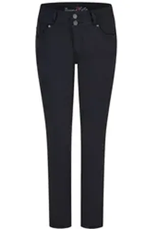 Buena Vista Stretch-Jeans TUMMYLESS CROPPED dark blue 2502 B5827 4003.1177 - Stretch blau S