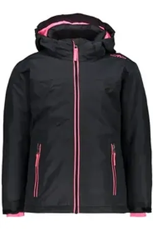 CMP Skijacke Mädchen Skijacke Girl Jacket Snaps Hood 39W2085 grau 104