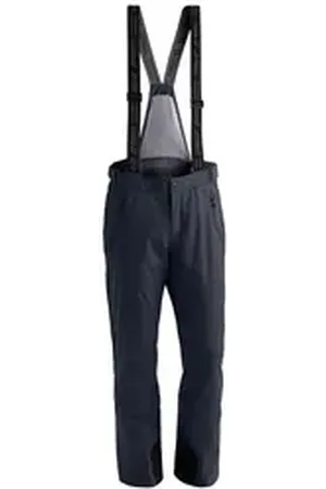 Maier Sports Skihose Anton 2 Herren Schneehose mit Hosenträgern, wind/wasserdicht, Regular Fit blau 68