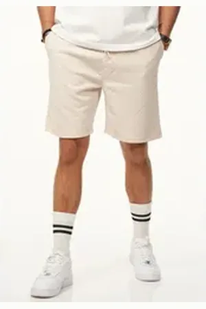 Carisma Shorts mit Gummibund & Tunnelzug Herren Kurze Hose Shorts Bermuda Sweatshorts Regular-Fit beige XL