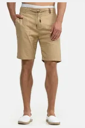 INDICODE Chinoshorts Bowmanville beige L