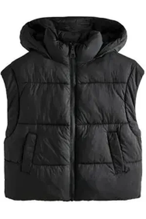 Next Steppweste Oversized Fit Gilet (1-tlg) schwarz 166 (15 J.)