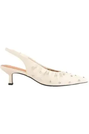 Next Forever Comfort® spitze Slingbacks, Nietenbesatz Slingpumps (1-tlg) beige 43 EU