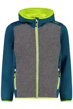 CMP Outdoorjacke Jungen Jacke Kid Jacket Fix Hood 30M2104 blau 110