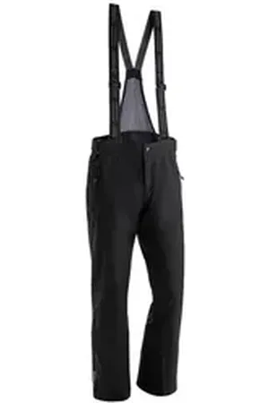 Maier Sports Skihose Anton light Herren Schneehose mit Hosenträgern, wind/wasserdicht, Regular Fit schwarz 34