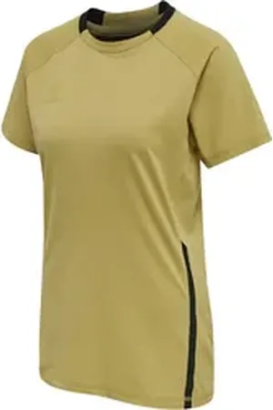 Hummel T-Shirt Damen T-Shirt hmlCIMA XK T-Shirt S/S 211590 goldfarben XL