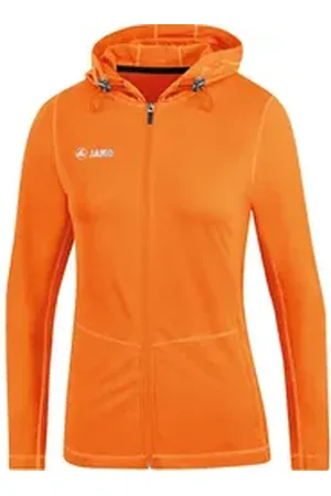 Jako Laufjacke Damen Kapuzenjacke Run 2.0 6875 orange 36