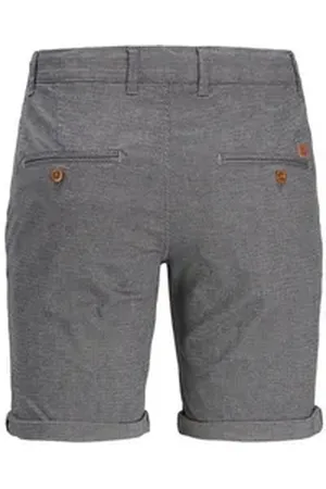 JACK & JONES Chinoshorts JPSTFury (1-tlg) grau M