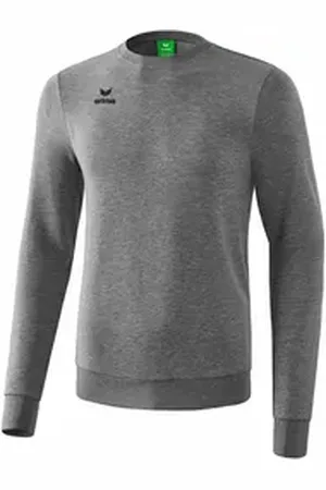 Erima Fleecepullover Kinder Sweatshirt grau 164