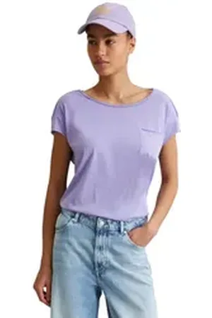 Marc O’ Polo T-Shirt aus leichtem Single Jersey lila S