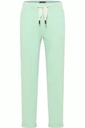 ELBSAND Jogginghose Damen Jogginghose Brinja 7/8 grün XL