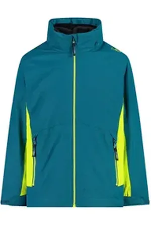 CMP Outdoorjacke Jungen Jacke Kid Jacket Fix Hood 31Z1534D grün 176