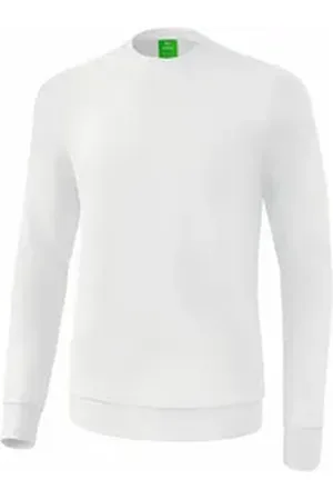 Erima Fleecepullover Kinder Sweatshirt weiß 152