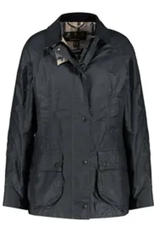 Barbour Kurzjacke Damen Jacke "Beadnell" blau 40