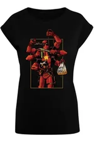 Absolute Cult T-Shirt Damen Ladies Deadpool - Six Ways To T-Shirt (1-tlg) schwarz L