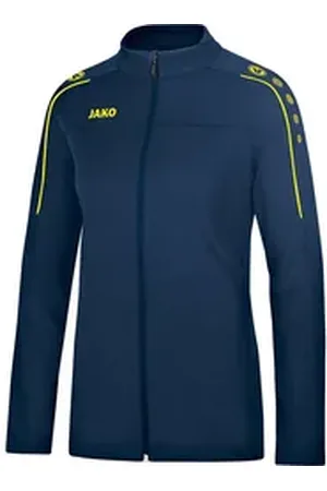 Jako Trainingsjacke Damen Präsentationsjacke Classico 9850 blau 42