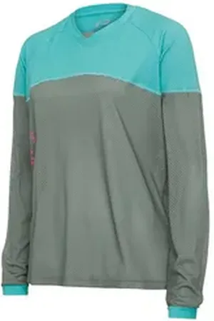 Protective Radtrikot Langarm Shirt Damen P-Mighty Lady grün 46