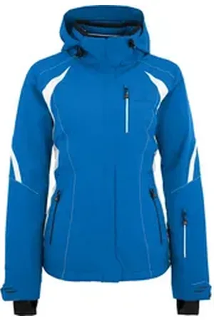 Bergson Skijacke SNOWTASTIC Damen Skijacke, wattiert, 20000mm Wassersäule, Normalgrößen, blau blau normal | 36