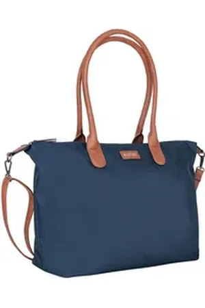 Mustang Shopper großer Damen Shopper Handtasche Umhängetasche "Limnos" navy blau blau