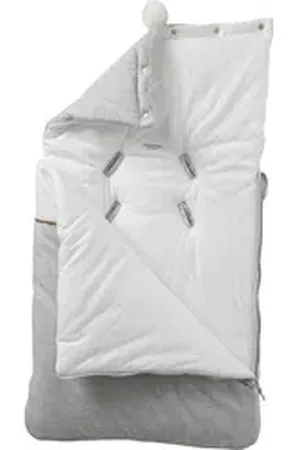 Vertbaudet Fußsack Baby Ausfahrsack KLEINE FREUNDE grau