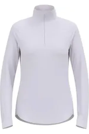Odlo Langarmshirt Damen Langarmshirt Berra Light Midlayer 1/2 Zip 542491 lila|rosa XS