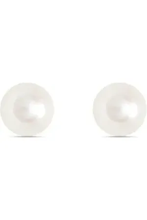 YAMOKO YAMOKO Paar Ohrstecker YAMOKO Damen-Ohrstecker 750er Gelbgold Akoyaperle gelb 8 mm