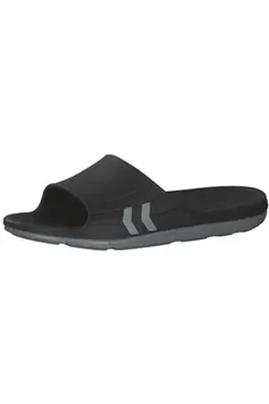 Hummel Unisex Badeschlappen Nielsen Sandal 206571 Badeschuh schwarz 34 EU