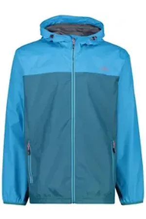 CMP Regenjacke Herren Regenjacke MAN JACKET RAIN FIX HOOD 33X7487 blau 56
