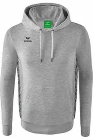 Erima Kapuzenpullover Kinder Kapuzenpullover Essential Team grau 128