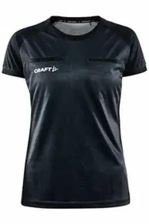 Craft Fußballtrikot Damen Schiedsrichter Trikot Referee Jersey 1910954 schwarz XL