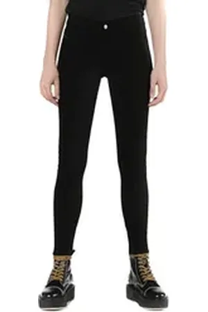 Diesel Straight-Jeans Slandy 0860S Damen Jeans Slim Straight schwarz W25
