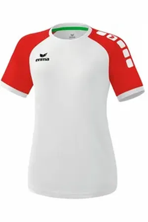 Erima Fußballtrikot Damen Trikot Zenari 3.0 rot|weiß 40