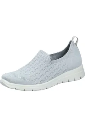 Fly flot Slipper Slipper aus Stretch Material grau 41 EU