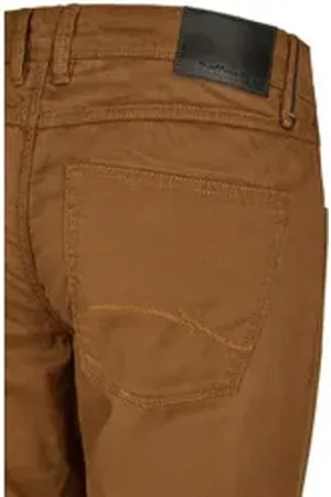 Hattric Thermohose Thermo 5-Pocket Henk Cotton Satin beige 38/30