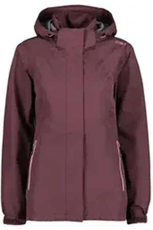 CMP Regenjacke Damen Regenjacke WOMAN JACKET ZIP HOOD 32X5826 rot 42