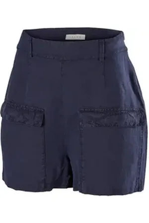 Falke Trainingsshorts Damen Short GO Bermuda 37221 blau S