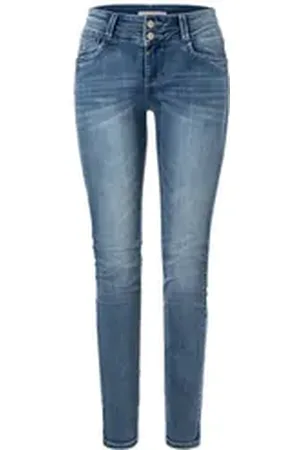 Timezone Bequeme Jeans blau 28/30