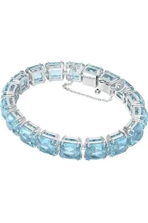 Swarovski Armband Damen-Armband Metall -Kristall, Millenia blau