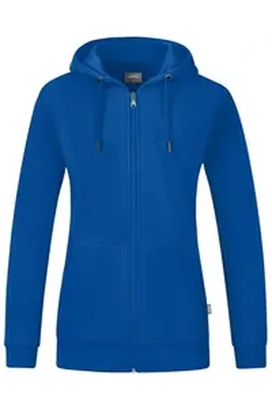 Jako Sweatjacke Damen Kapuzenjacke Organic C6820 blau 34