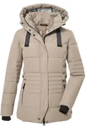 G.I.G.A. DX by killtec Outdoorjacke Damen Funktionsjacke GW 25 WMN QLTD JCKT 39930-000 beige|weiß 50